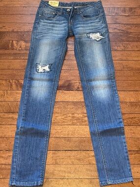 Y2K Vintage Machine straight leg low rise jeans size 25